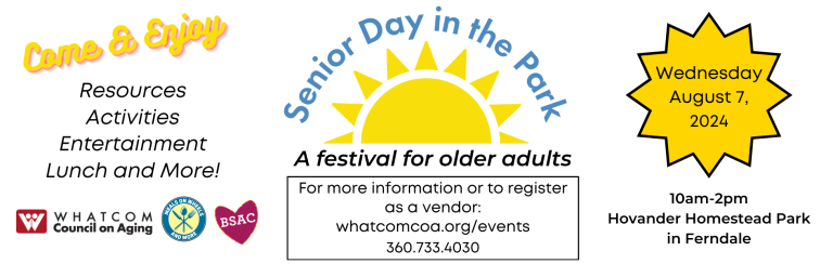 Senior Day in the Park, Whatcom County